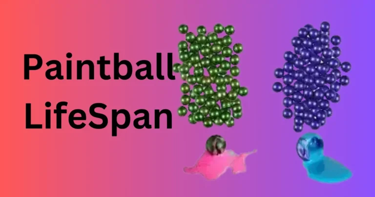 Paintball lifespan